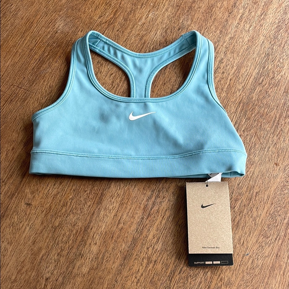 Nike swoosh bra